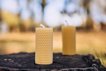 Svíčky ze včelího vosku