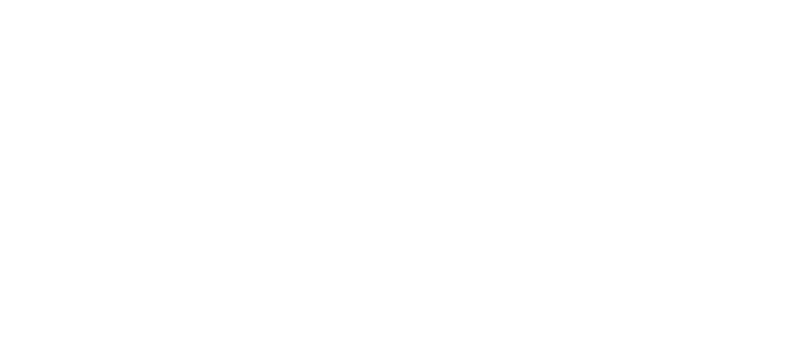 Kladské pomezí ski: logo negativ bílý