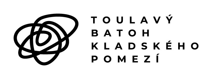 Kladské pomezí toulavý batoh: logo pozitiv černý
