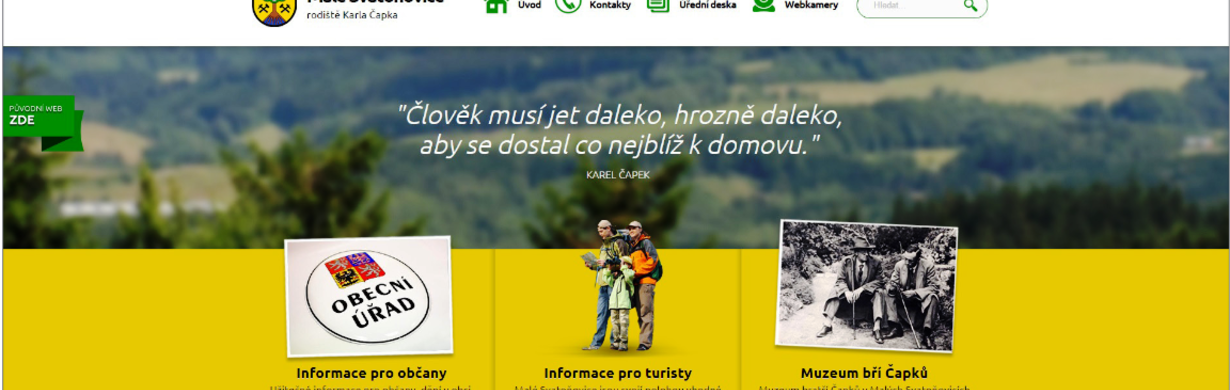 Malé Svatoňovice mají nové webové stránky