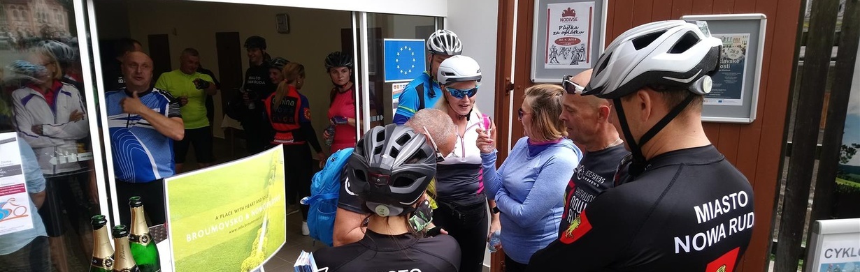 Nový CYKLODŮM v Broumově využijí nejen cyklisté, ale i výletníci
