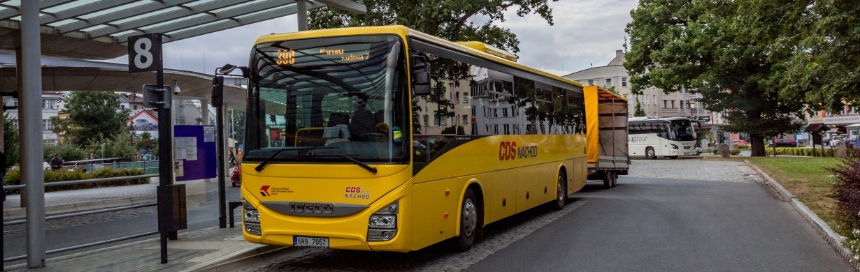 Na konci května vyjíždějí turistické autobusy s přepravou kol