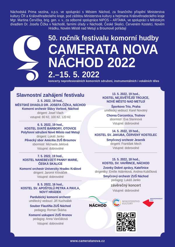 Camerata Nova Náchod 2022
