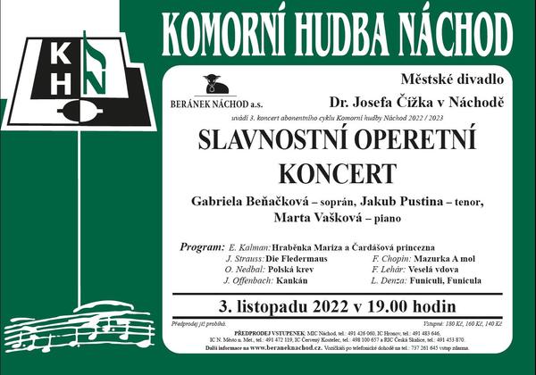 Slavnostní operetní koncert